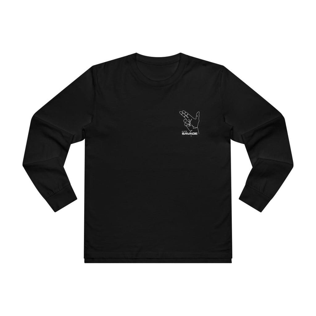 Longsleeve Tee — "DNB Is My Medicine" Spiral Graphic