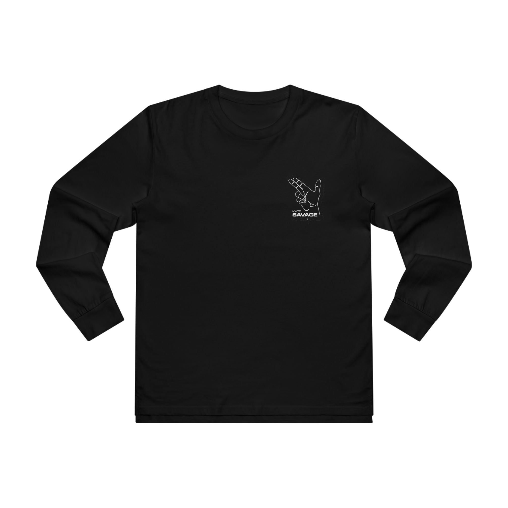 Longsleeve Tee — "DNB Is My Medicine" Spiral Graphic