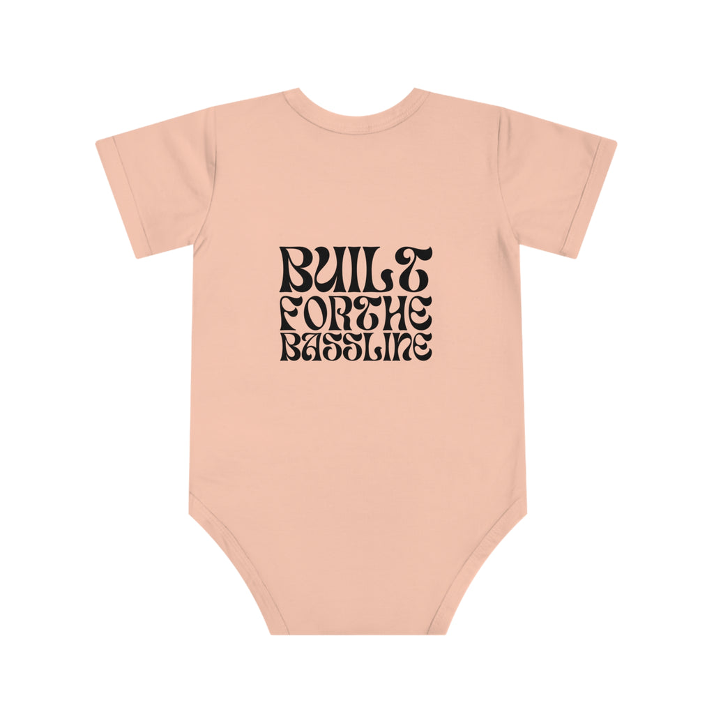 The India Baby Bodysuit — "Savage Sessions" / "Built for the Bassline" Graphic Infant Onesie