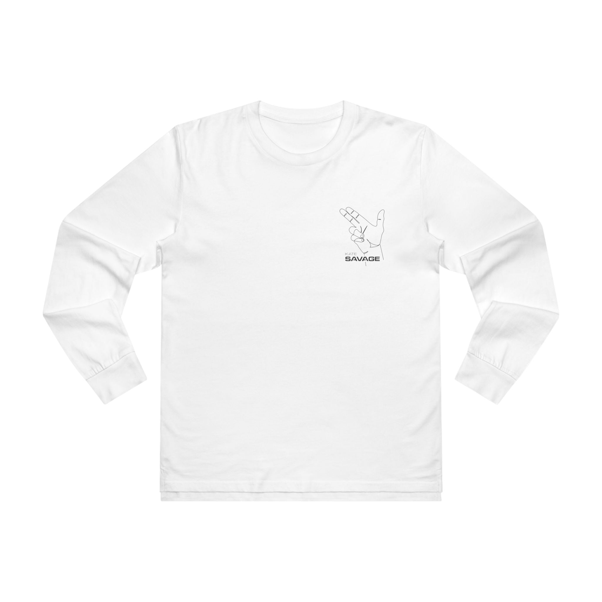 Longsleeve Tee — "DNB Is My Medicine" Spiral Graphic