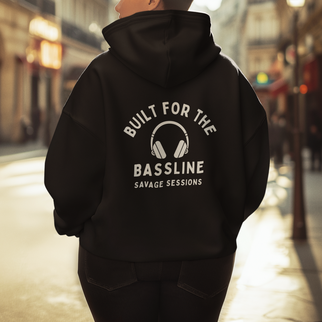 Built for the Bassline Headphones – Unisex Hoodie