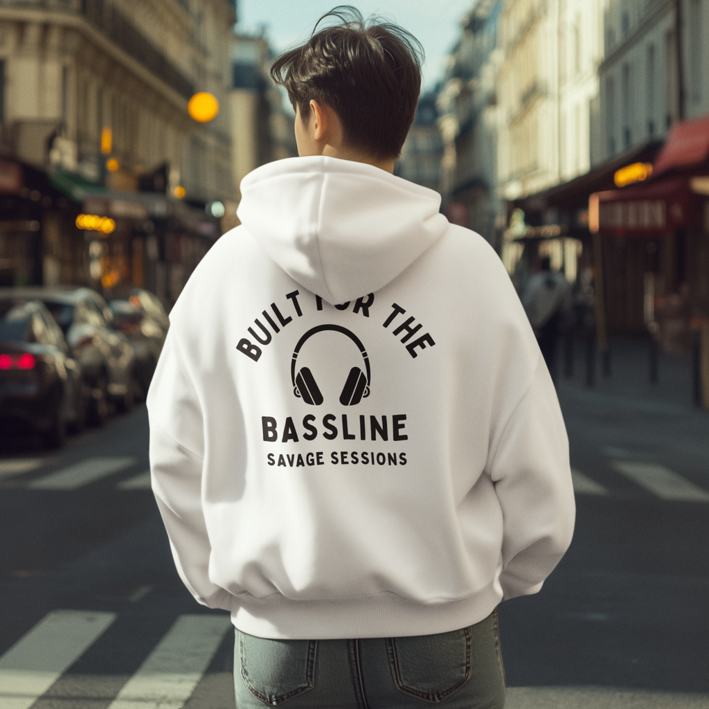 Built for the Bassline Headphones – Unisex Hoodie