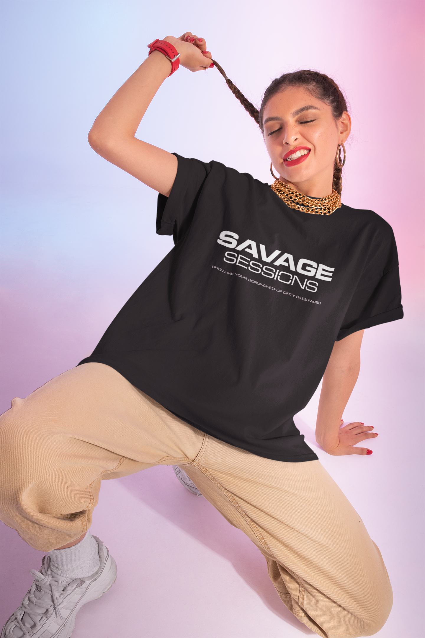 Savage Sessions - Unisex Tee (Front print only)