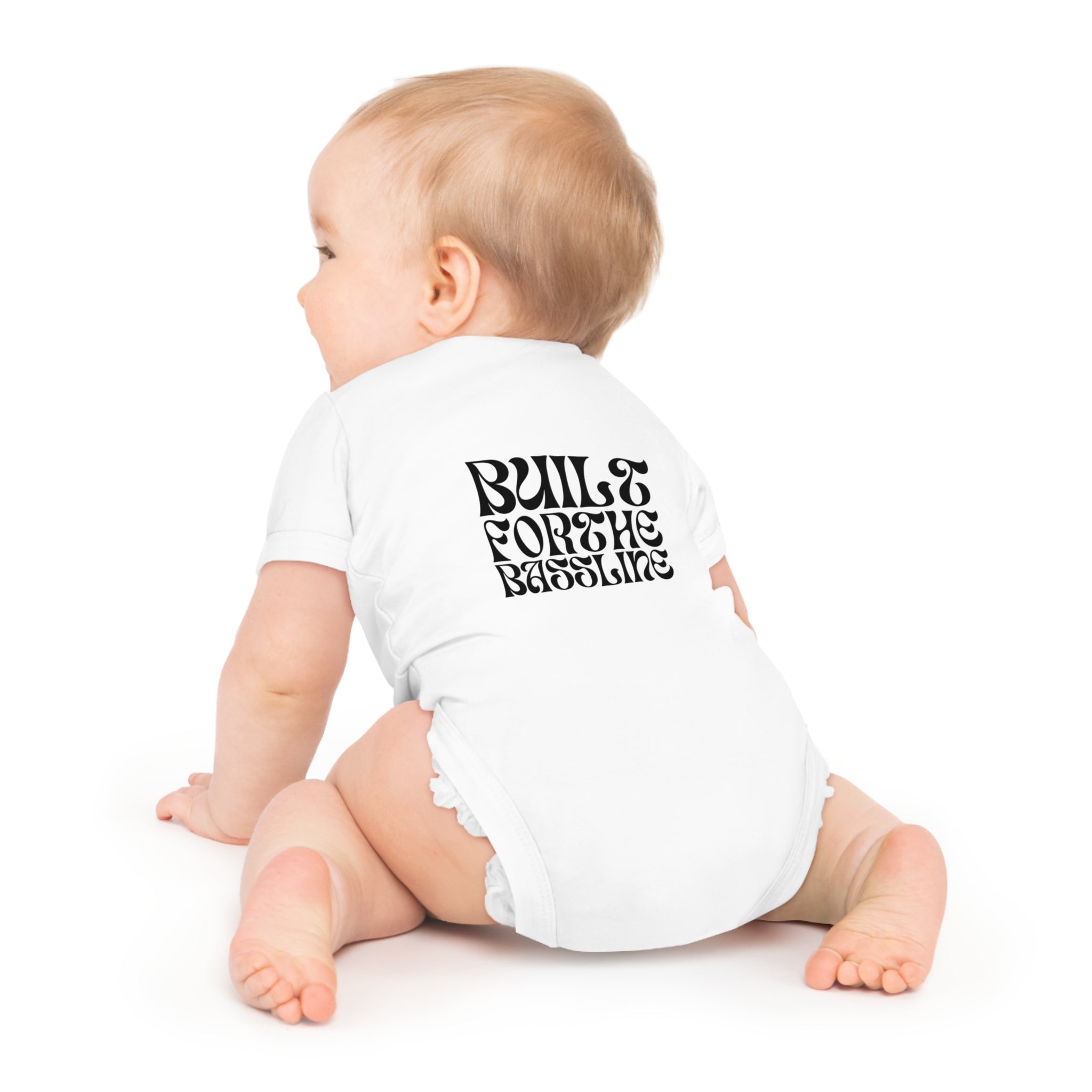The India Baby Bodysuit — "Savage Sessions" / "Built for the Bassline" Graphic Infant Onesie