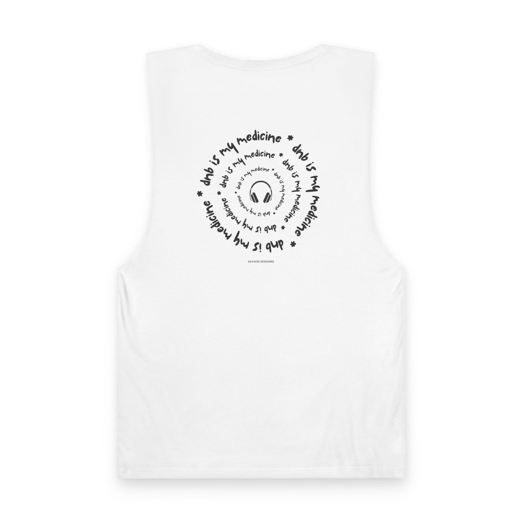 Savage Sessions - DNB IS MY MEDICINE - Unisex Tank Top