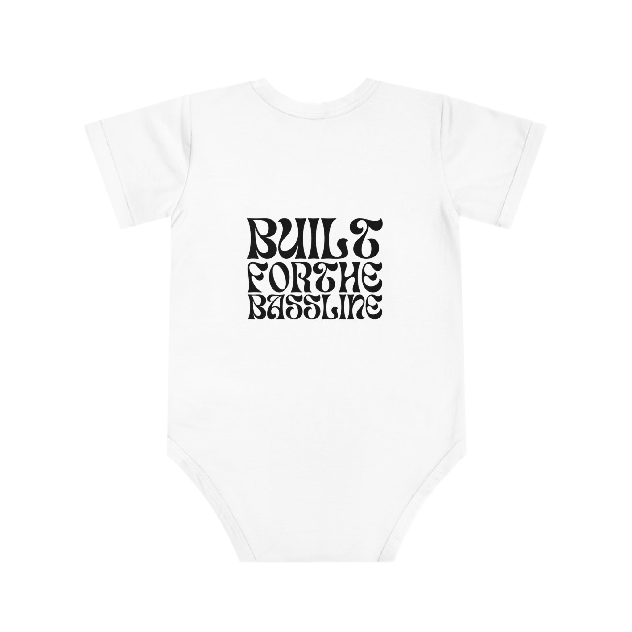 The India Baby Bodysuit — "Savage Sessions" / "Built for the Bassline" Graphic Infant Onesie