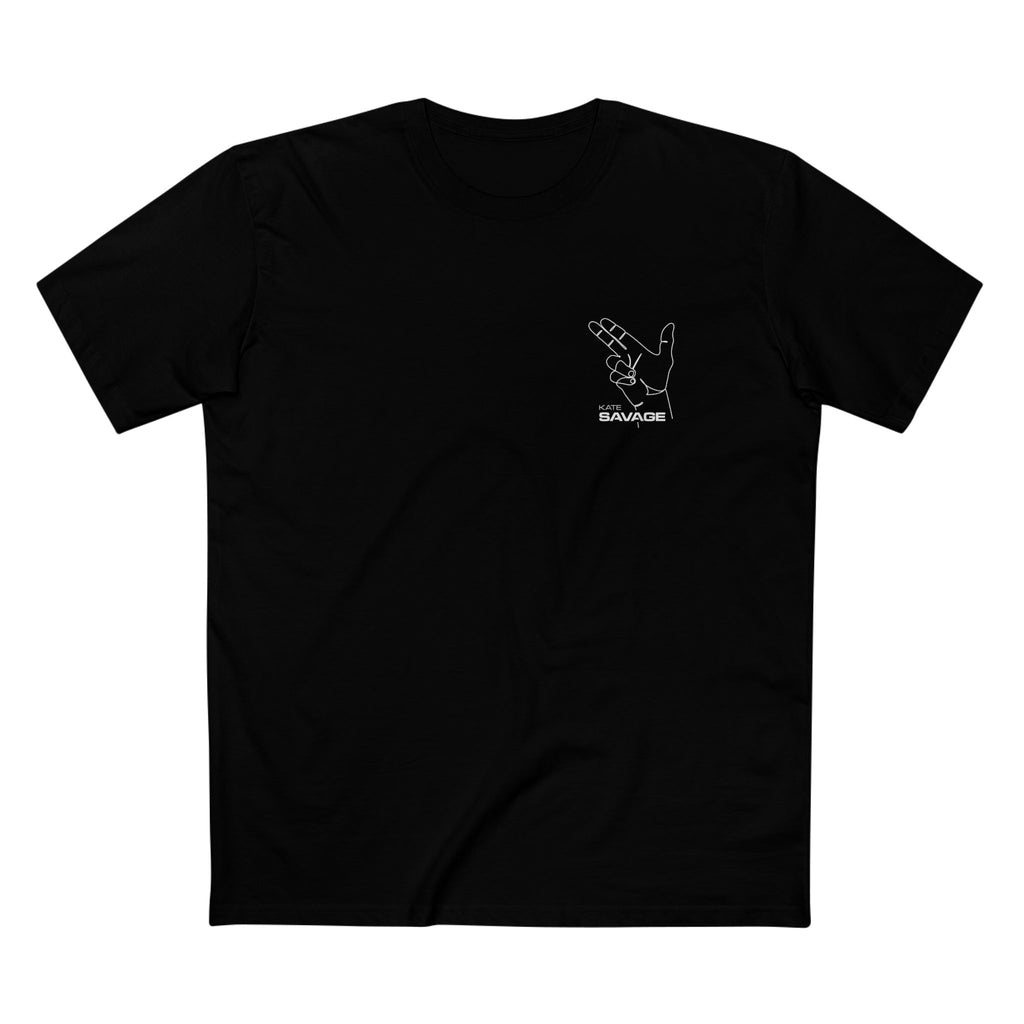 Gunfingers Savage Logo - Unisex Tee (Front print only)