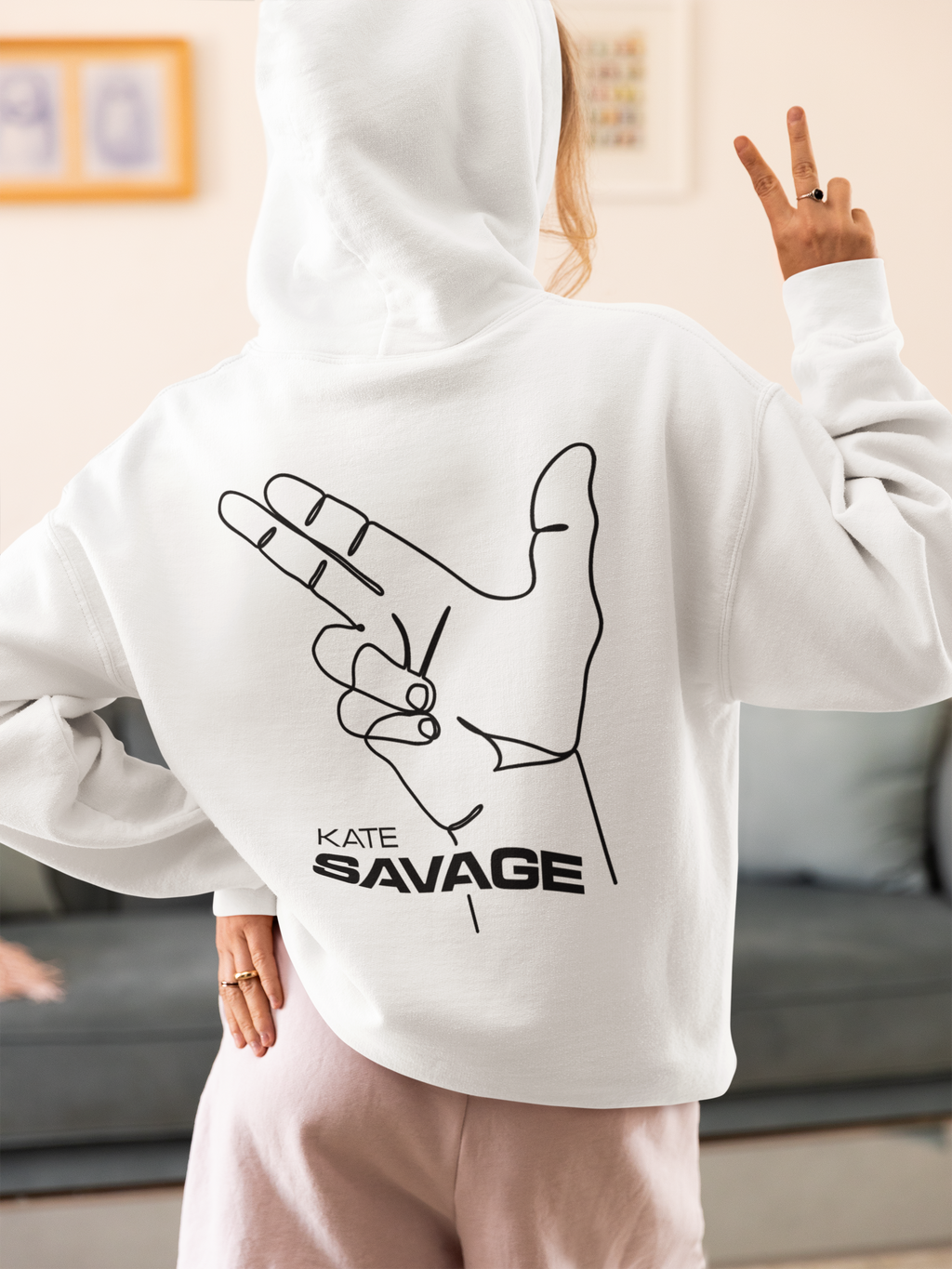 Savage Gunfingers – Unisex Hoodie