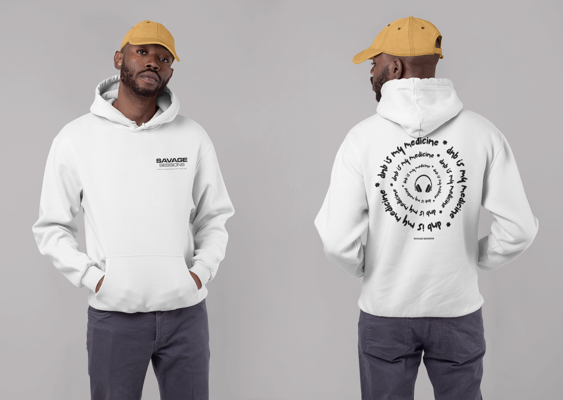 DNB is my Medicine – Unisex Supply Hoodie