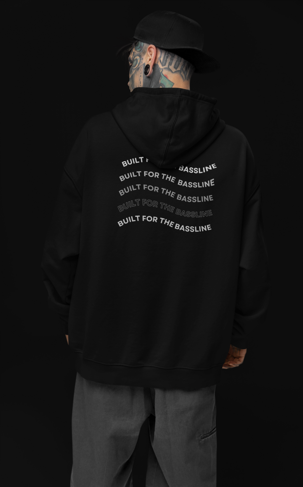 Built for the Bassline Waves - Unisex Hoodie