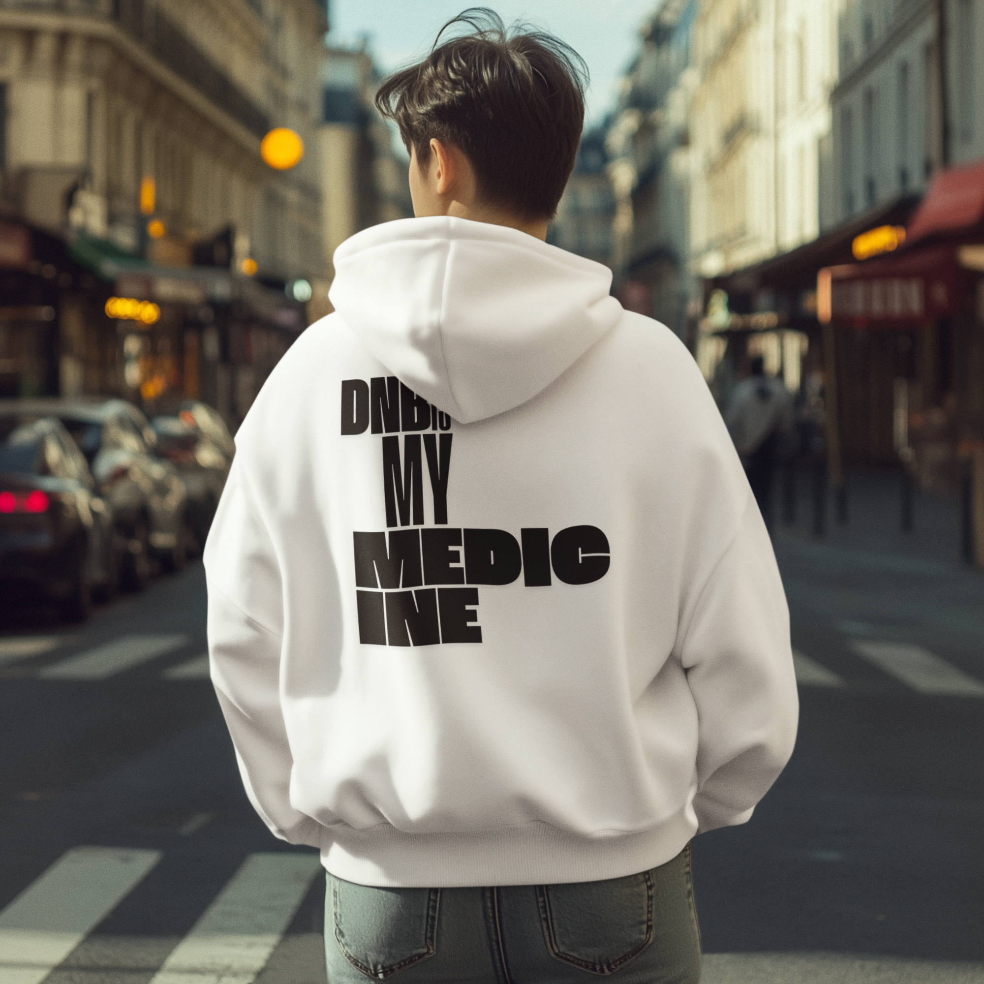 DNB is my Medicine Type – Unisex Supply Hoodie