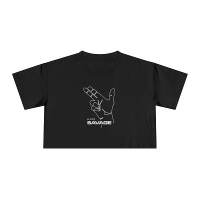Savage Gunfingers – Crop Tee