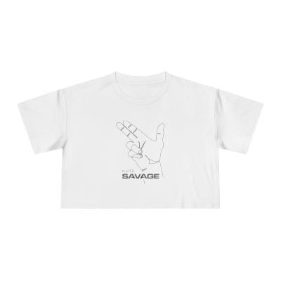 Savage Gunfingers – Crop Tee